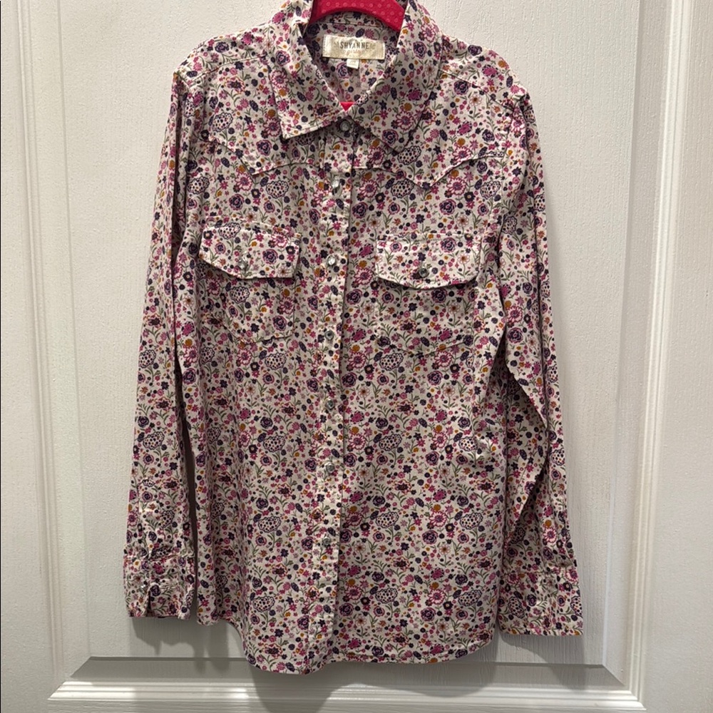 Floral Western Rodeo Shirt